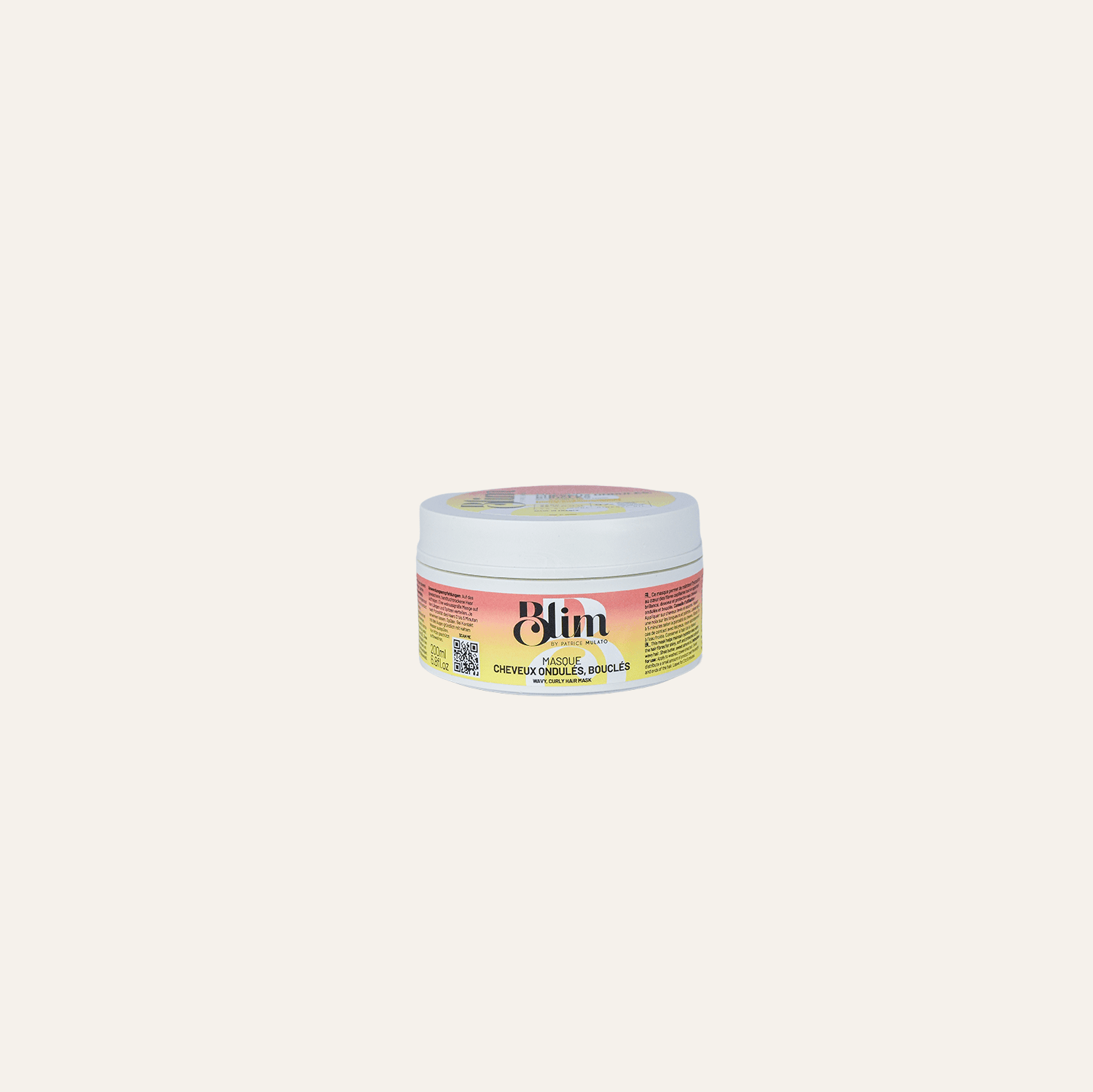 Masque cheveux ondulés, bouclés 2ABC – 3A BLIM
