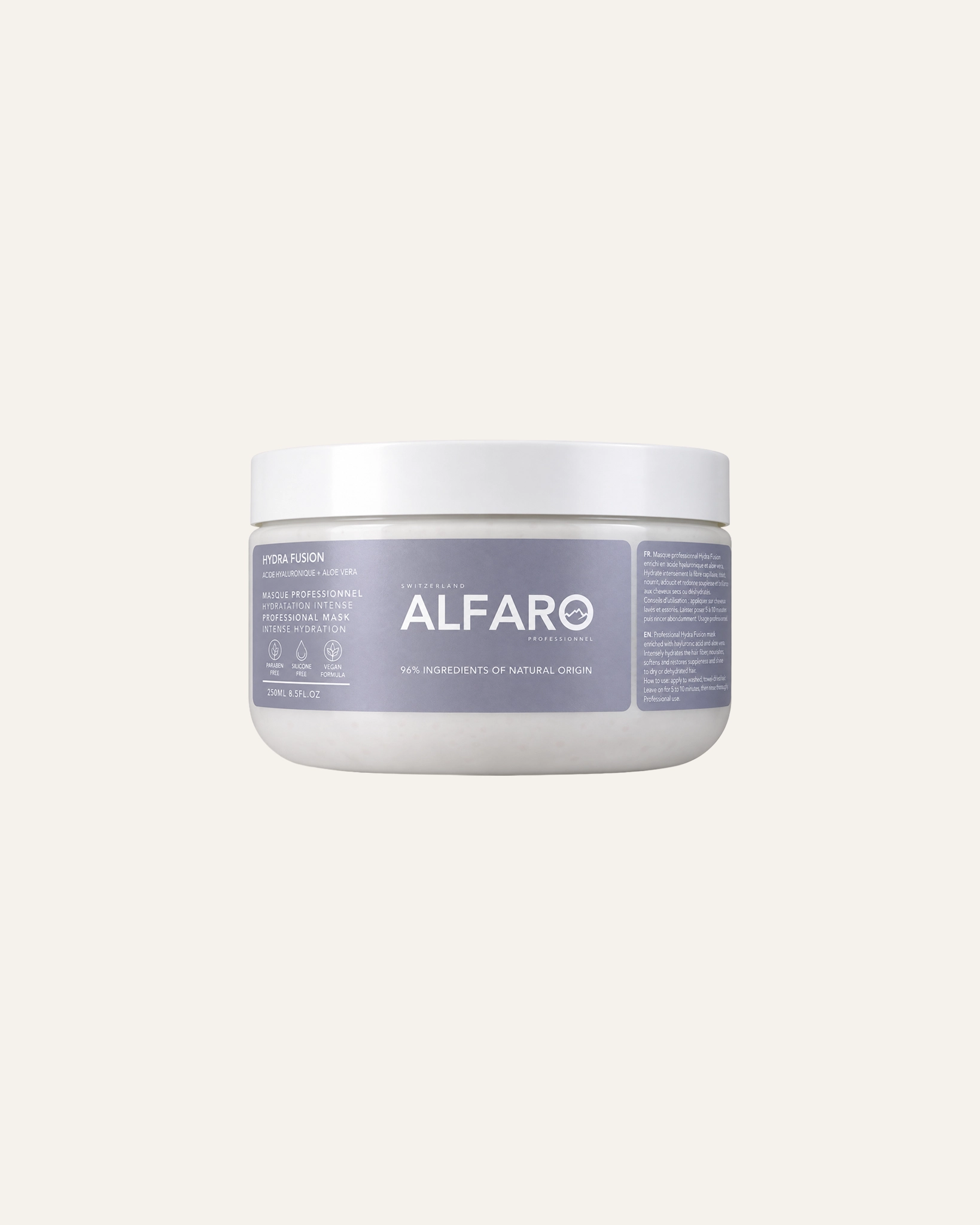 Masque Hydra Fusion 250 ML ALFARO — vue 1